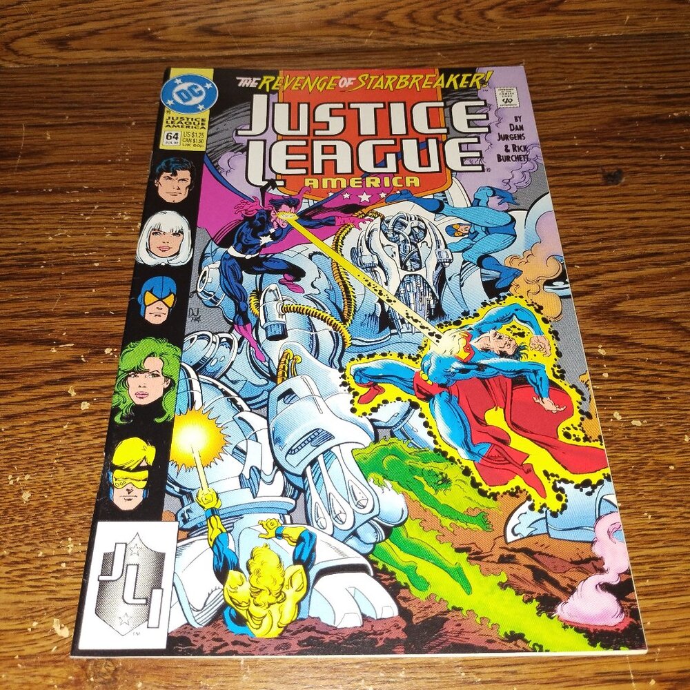 Justice League America #64 (DC comics, 1992)